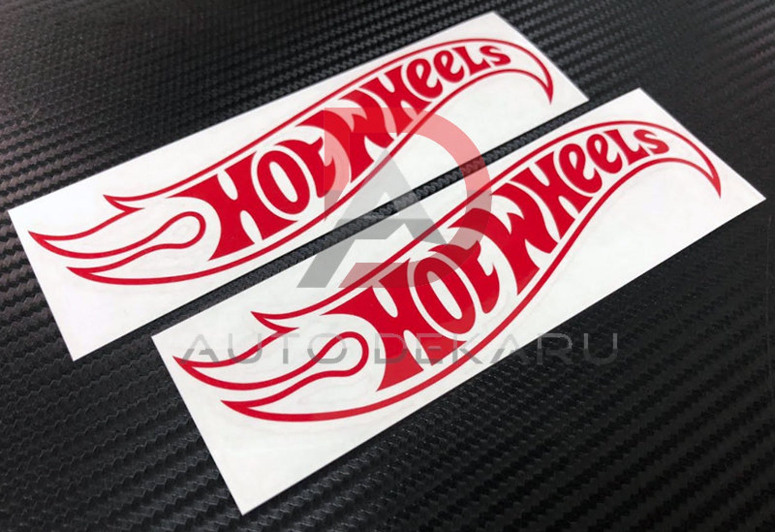 Hot wheels Decal Sticker x 2 pcs. FREE Shipping Etsy