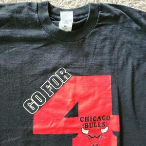 Vintage Chicago Bulls Shirt, Single Stitch 90s - Etsy