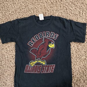 Vintage youth ISU Illinois Redbirds shirt