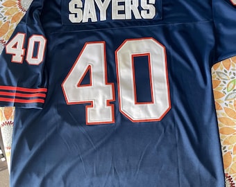 Mitchell and Ness Chicago Bears Gale Sayers #40 Throwback Jersey