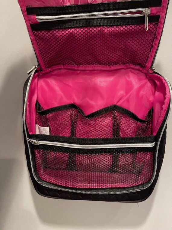 Caboodle bag, pink and black. Like new condition Gem