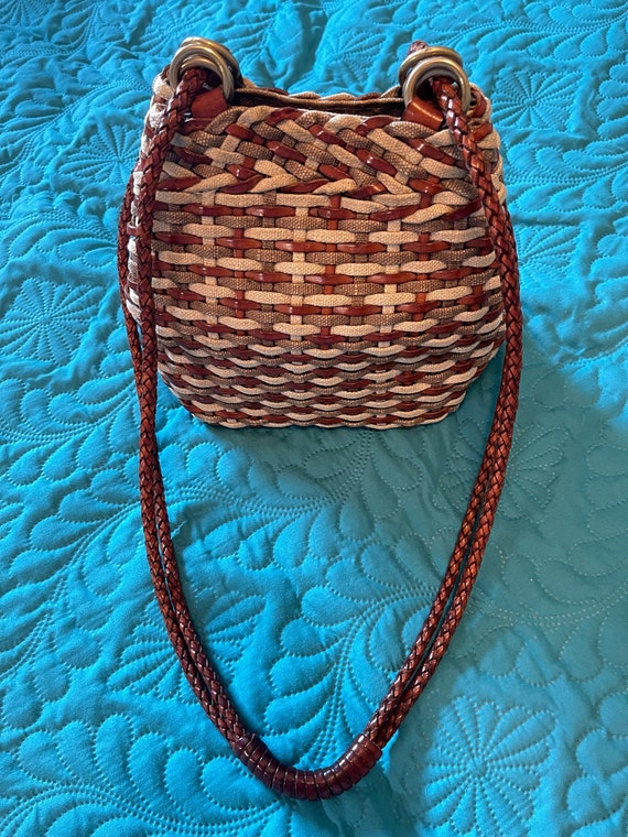 Vintage weaved purse