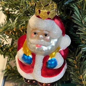 Vintage glass ornament by Thomas Pacconi