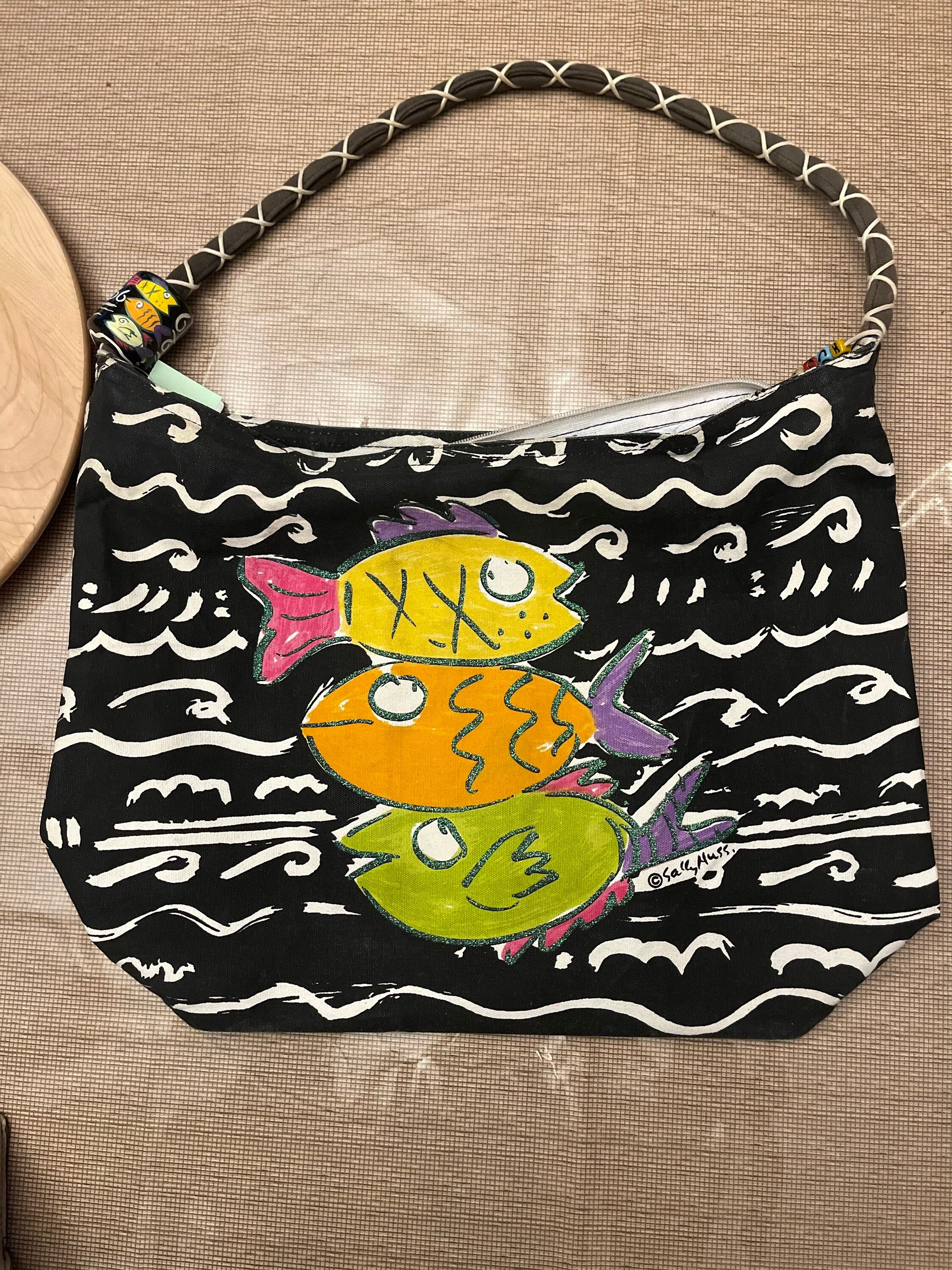 Sally huss shop beach bag