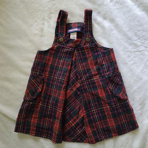 Vintage little girls dress, made in the usa