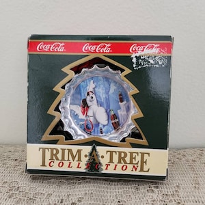 Coca-Cola trim a tree collection- Coca-Cola polar bear ornament