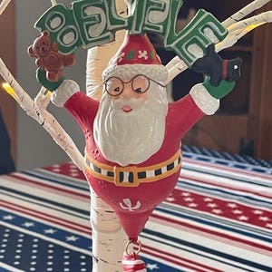 Mary Engelbreit Santa ornament.  rare