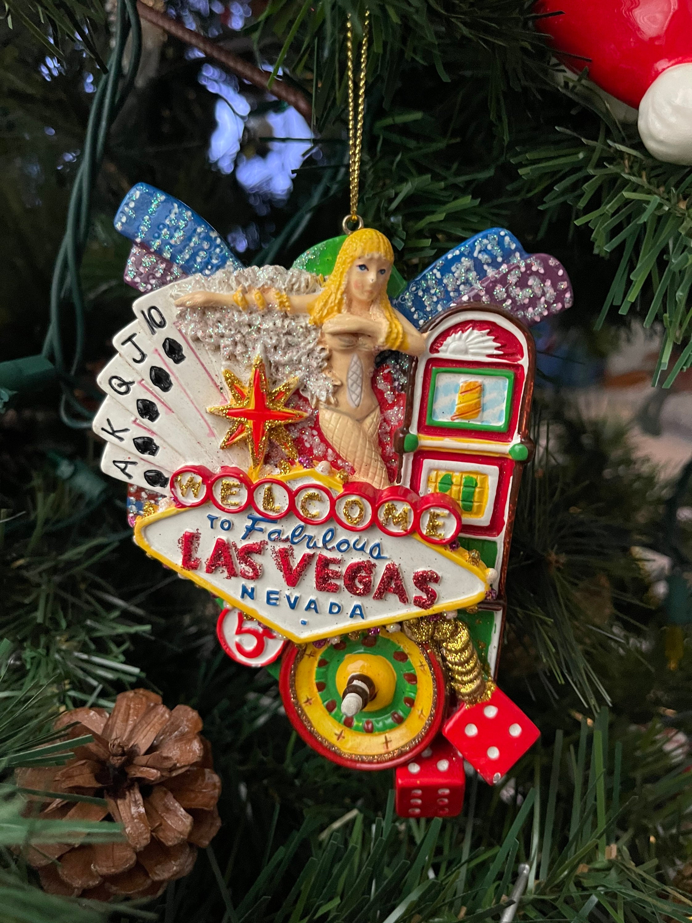 The Fabulous Las Vegas Christmas Tree Ornament 