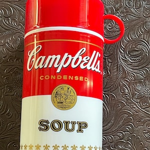 1998 Campbells soup insulated container.
