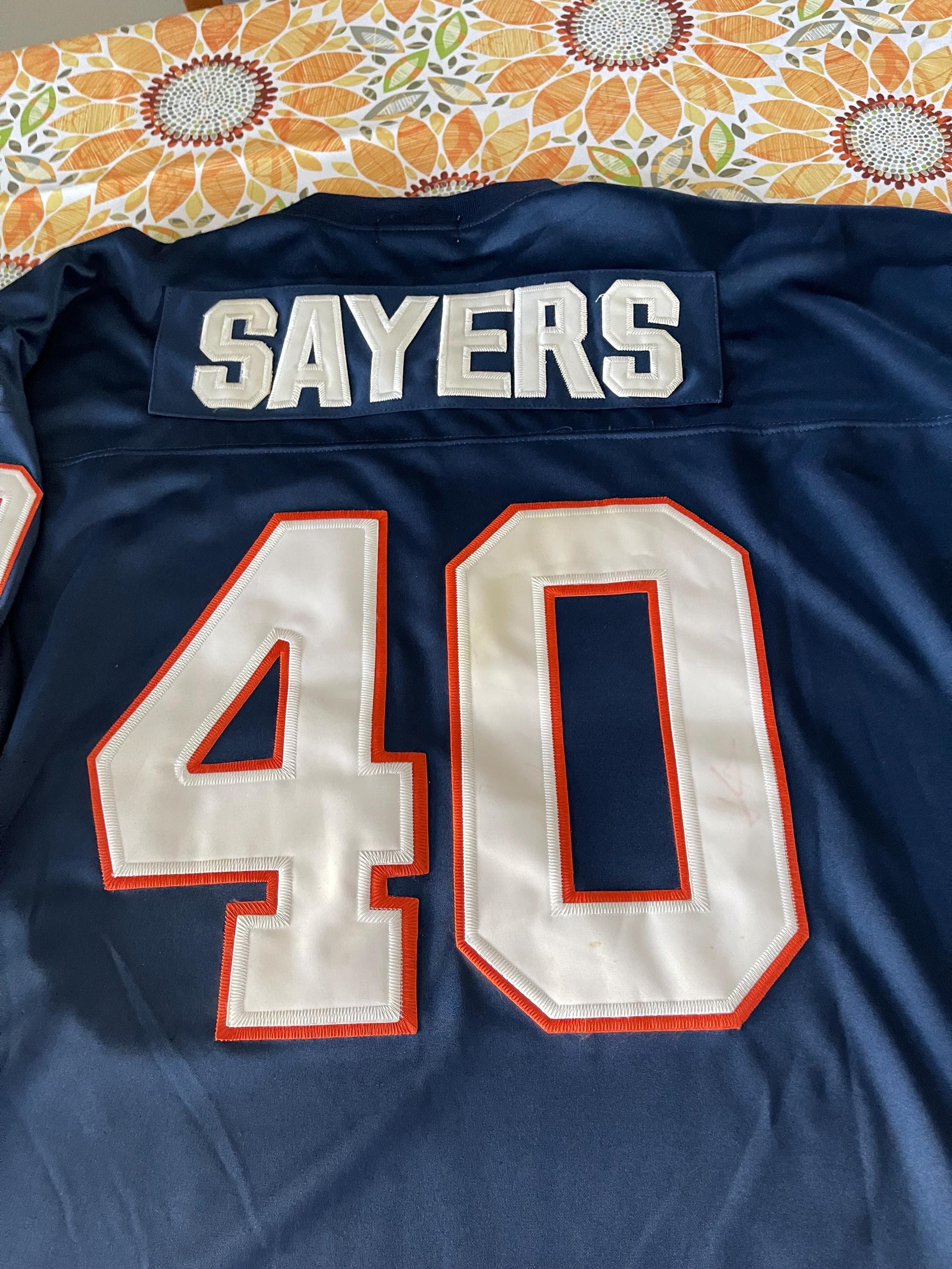 Mitchell and Ness Chicago Bears Gale Sayers #40 Throwback Jersey