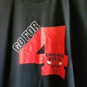 Vintage Chicago Bulls Shirt, Single Stitch 90s - Etsy