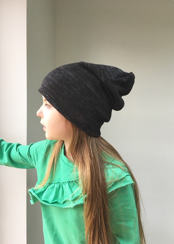 toddler black beanie hat