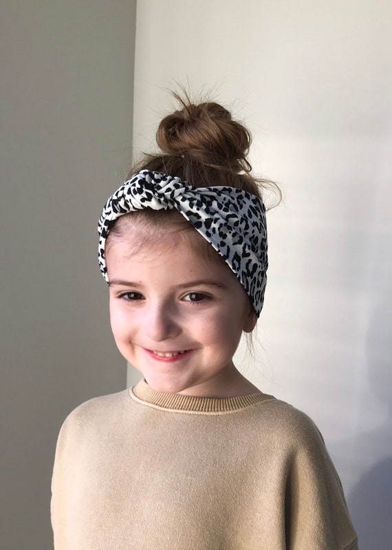 leopard print head wrap