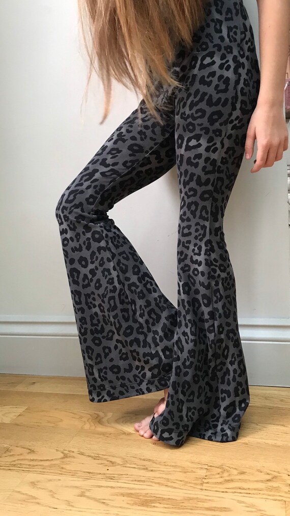 legging bell bottom pants