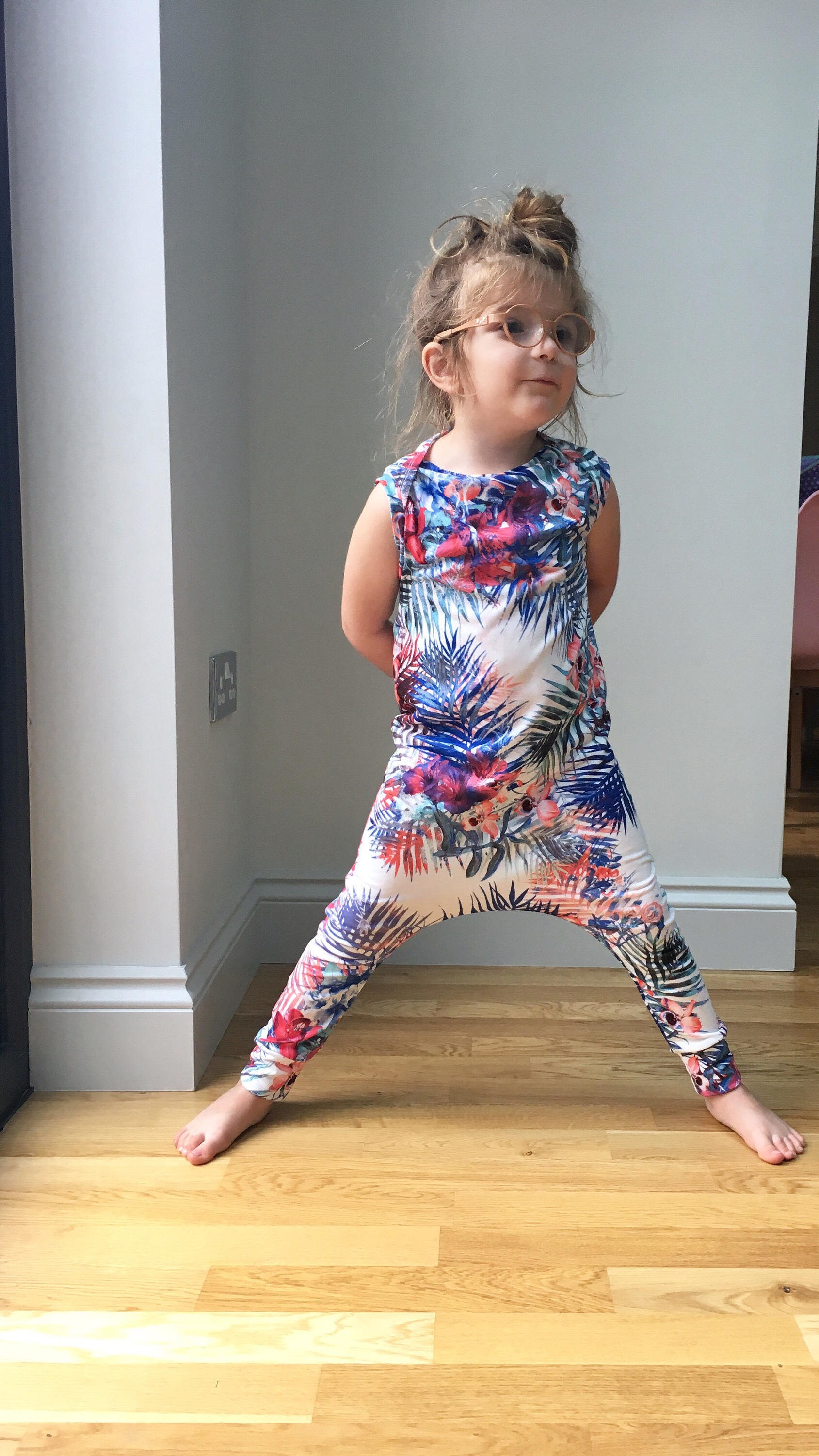 kids harem jumpsuit