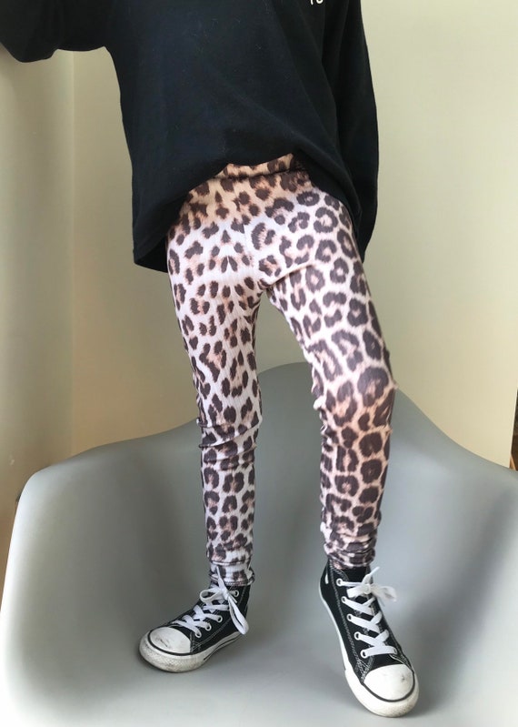 baby animal print leggings