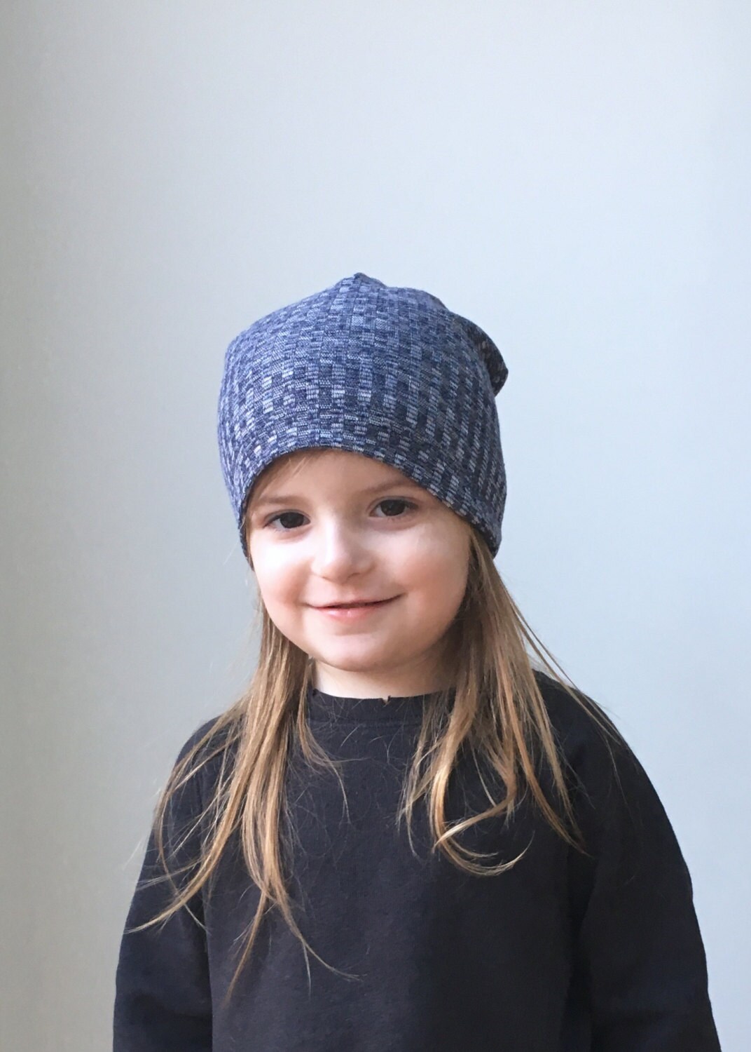 Beanie Hat / Baby / Toddler Beanie / Kids Beanie Hat / Blue Etsy