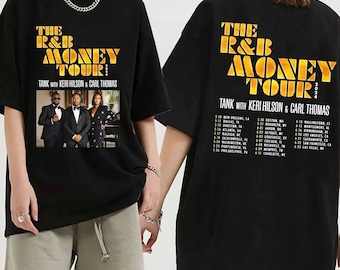 Tank with Keri Hilson and Carl Thomas - The R&B Money Tour 2024 Shirt, Tank with Keri Hilson and Carl Thomas Fan Shirt,RnB Money 2024 Tour