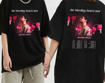 Alexander Stewart - The Bleeding Hearts Tour 2024 Shirt, Alexander Stewart Fan Shirt, Alexander Stewart 2024 Konzert Shirt