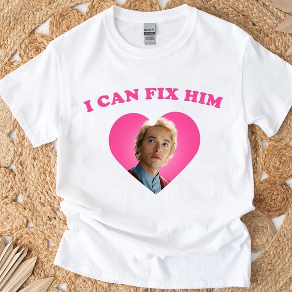 Limited I Can Fix Him Coriolanus Snow Shirt, Coriolanus Snow Shirt, Girl Dinner Shirt, I Can Fix Him Shirt Tom Blyth, Film-Sweatshirt