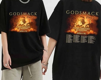 Godsmack Vibez 2024 North American Tour Shirt, Godsmack Band Fan Shirt, Godsmack 2024 Concert Shirt, Godsmack Shirt For Fan