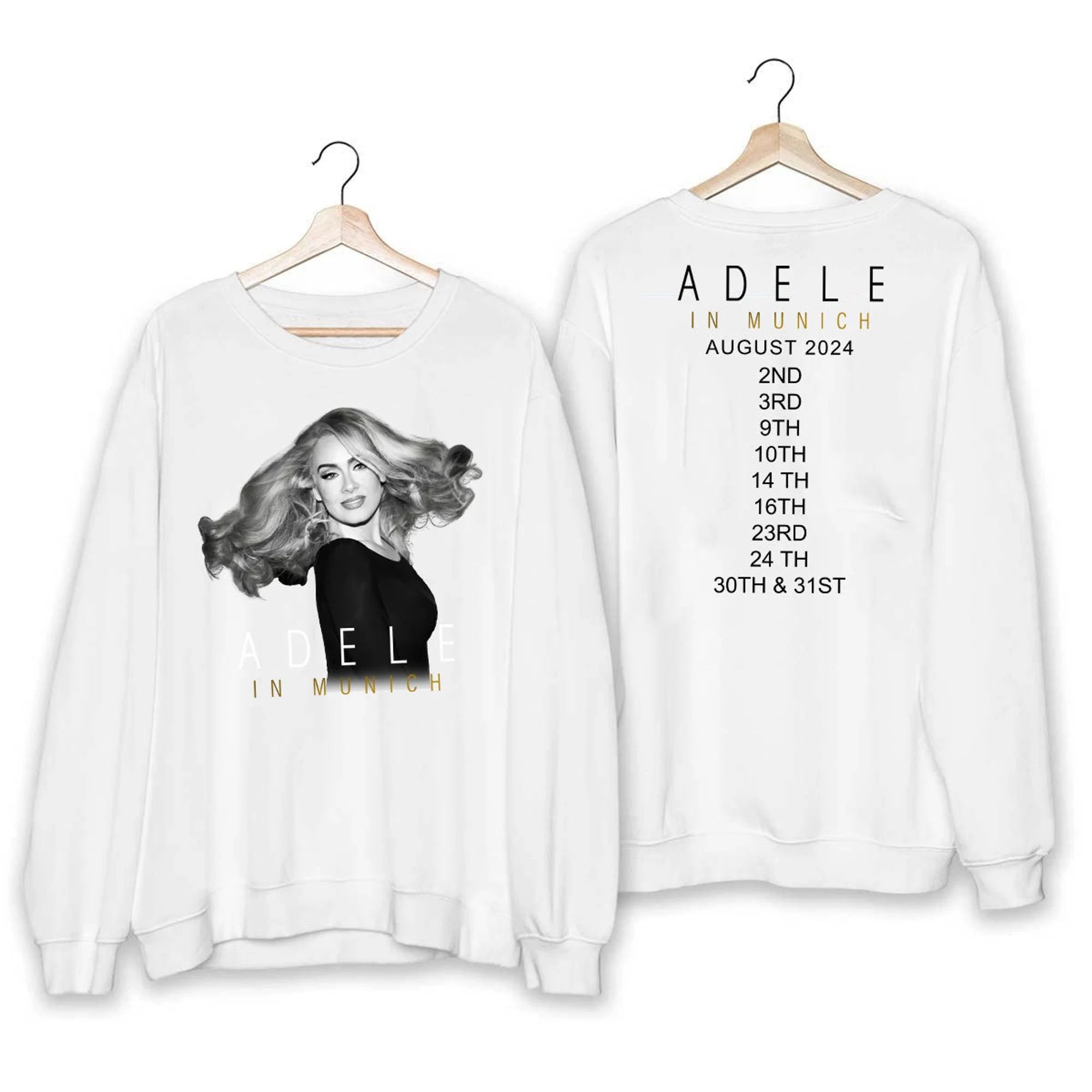 Adele In Munich 2024 Shirt, Adele In Munich 2024 Tour Shirt
