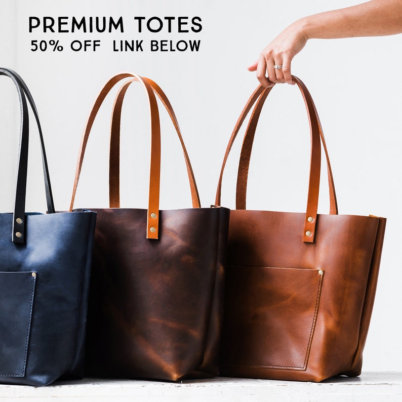 60% Off ALMOST PERFECT Totes Leather Bag HUGE Sale Tote image 9