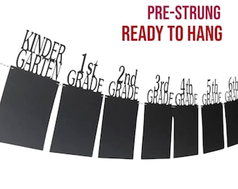 2026 Graduation Photo Banner: Customizable Party Decor