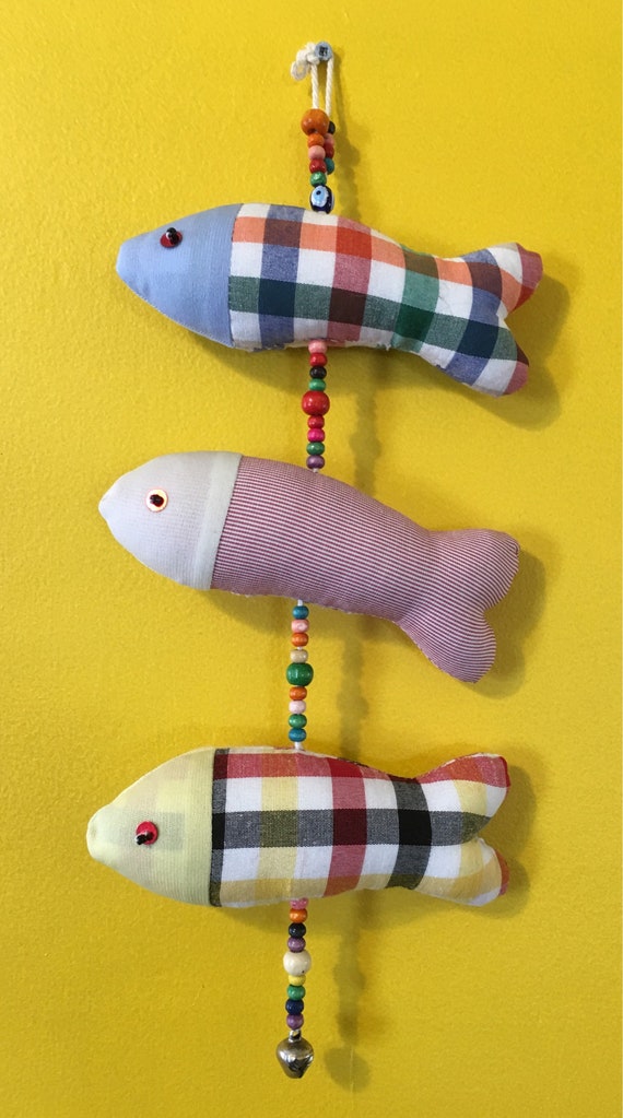 Nursery Decor Fish Handmade Baby Decor Fish Wall Decor Etsy