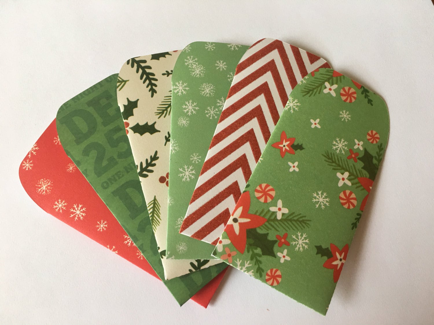 Paper Paper & Party Supplies Envelopes Gift Card Envelopes SET OF 6