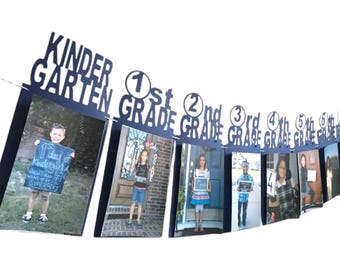 Graduation Photo Banner: Card Stock Party Decoration class of 2026