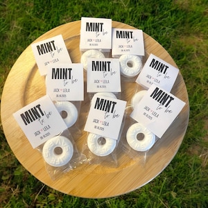 Wedding Favors: &#39;Mint to Be&#39; Lifesaver Mints, Fully Assembled