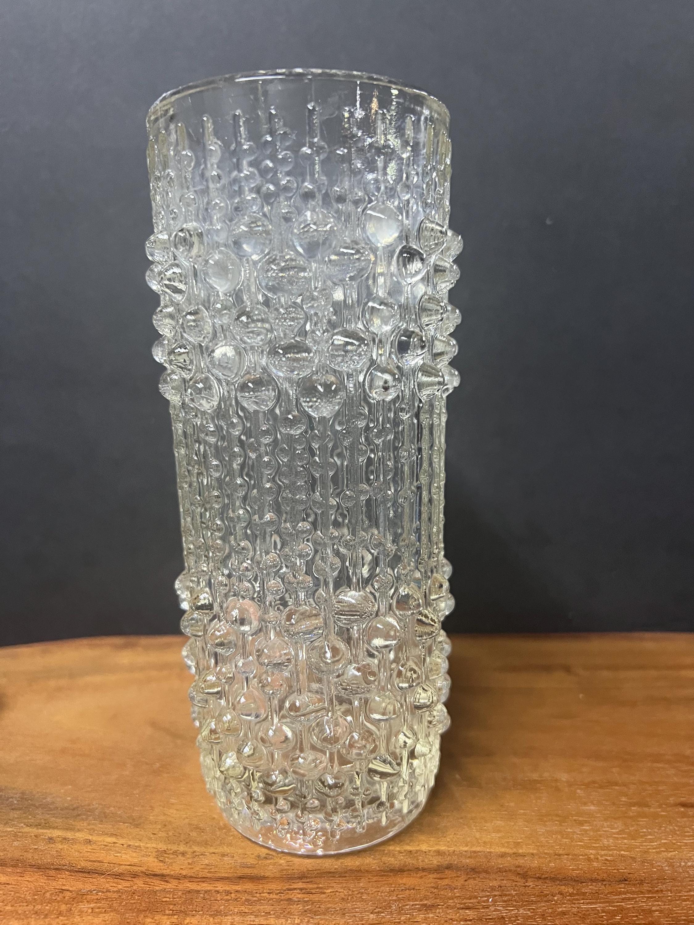 レア チェコ SKLO UNION ヴィンテージ Candle Wax Vase ガラス フラワーベース 1960's Frantisek Peceny 花瓶 置物 オブジェ 93144 レア チェコ SKLO UNION ヴィンテージ Candle Wax Vase ガラス