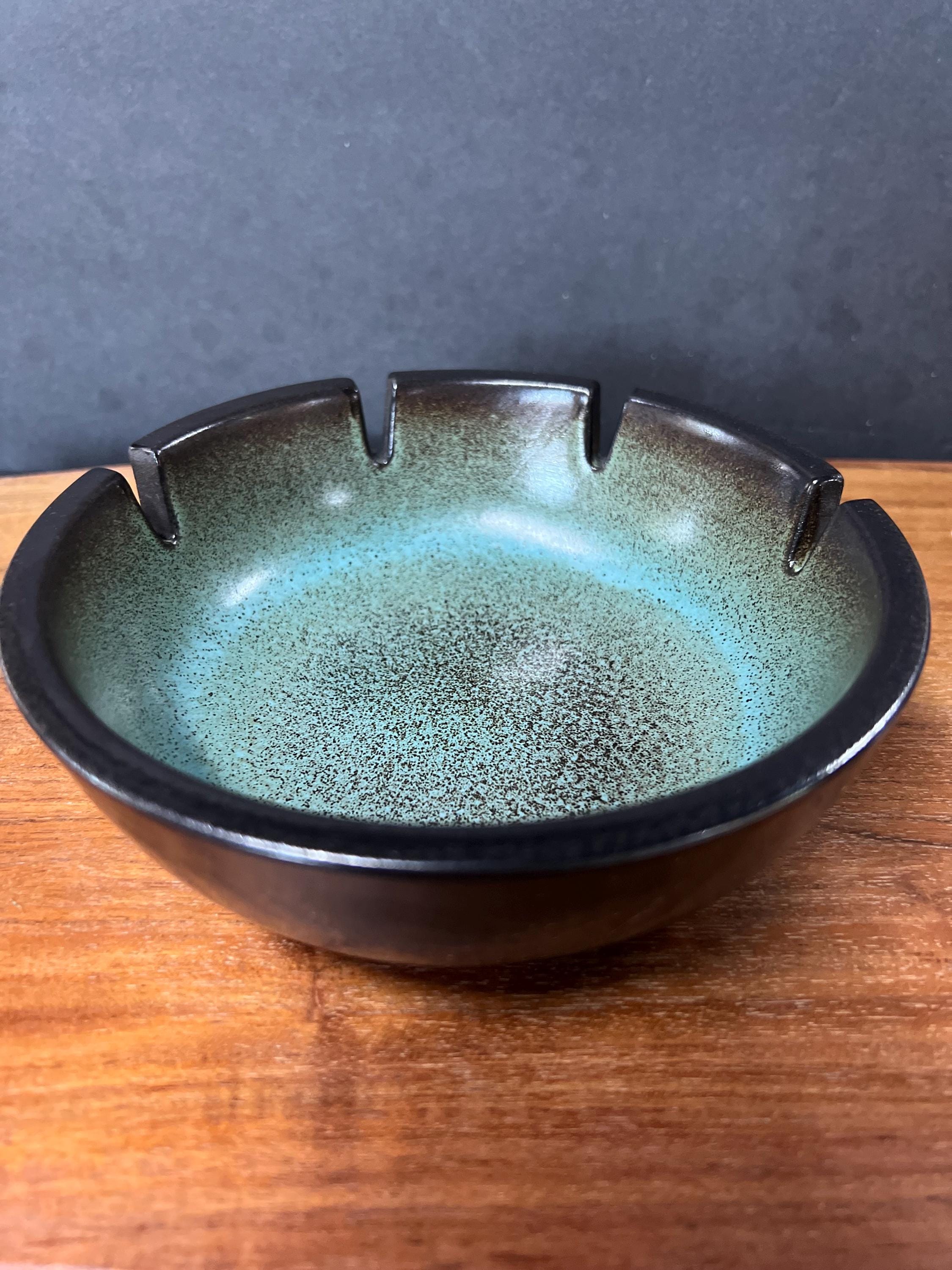 Heath Ceramics Vintage MCM Blue Ashtray