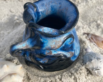 NEUE Keramik Oktopus Vase