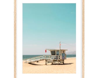 California beach framed print/beach print/coastal print/wall art living room/neutral beach art/beachy wall art/fine art photography