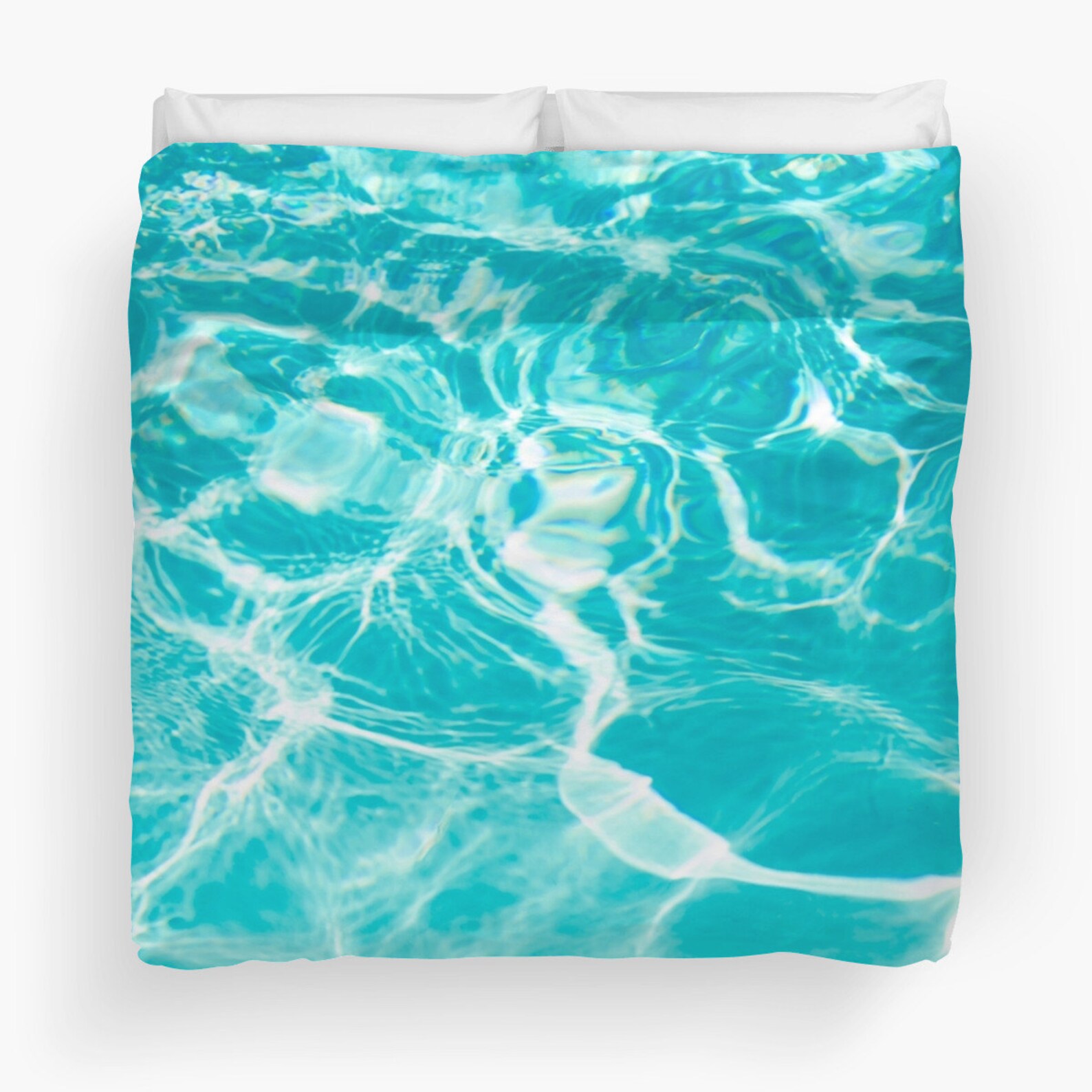 Blue Water Duvet Cover Water Bedding Cover Home Decor Etsy