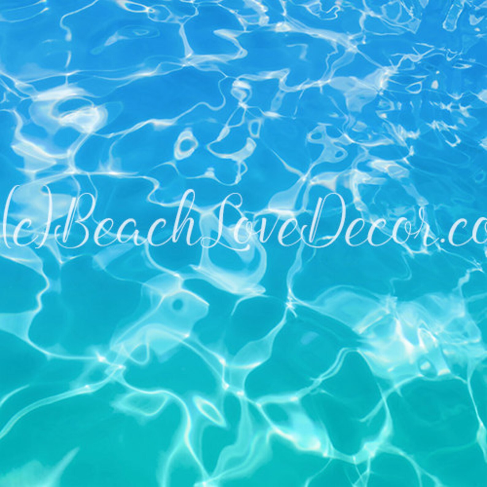 Water Duvet Cover With Blue Teal Aqua Water Bedding Ocean Etsy