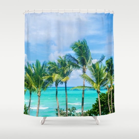 Download Strand douche gordijnen bad accessoires Desktop Wallpaper Free