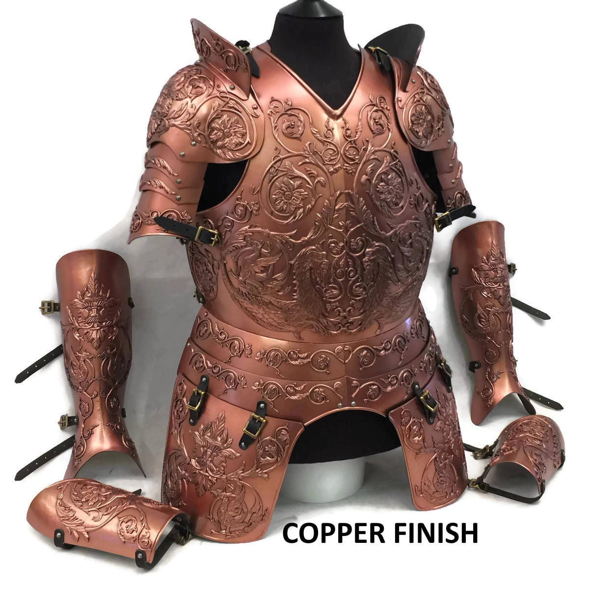 Larp Armor Renaissance Negroli Armor Set Cuirass Cosplay Etsy