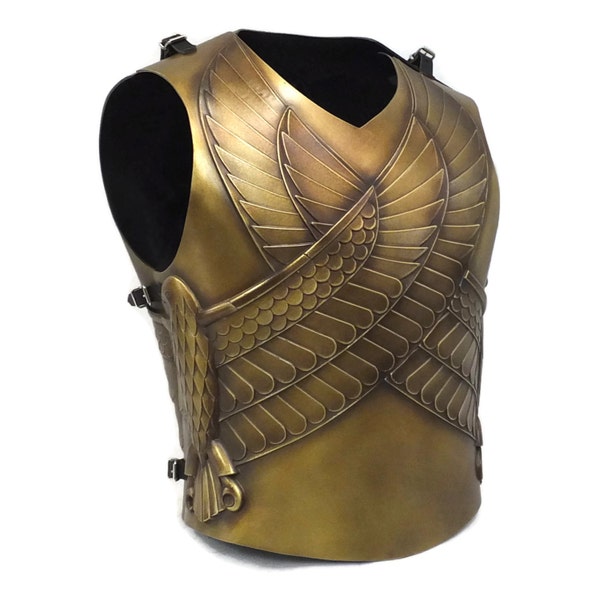 Larp armor, Fantasy Egyptian Eagle breastplate.  Cosplay armor, roman, skyrim, chest armor