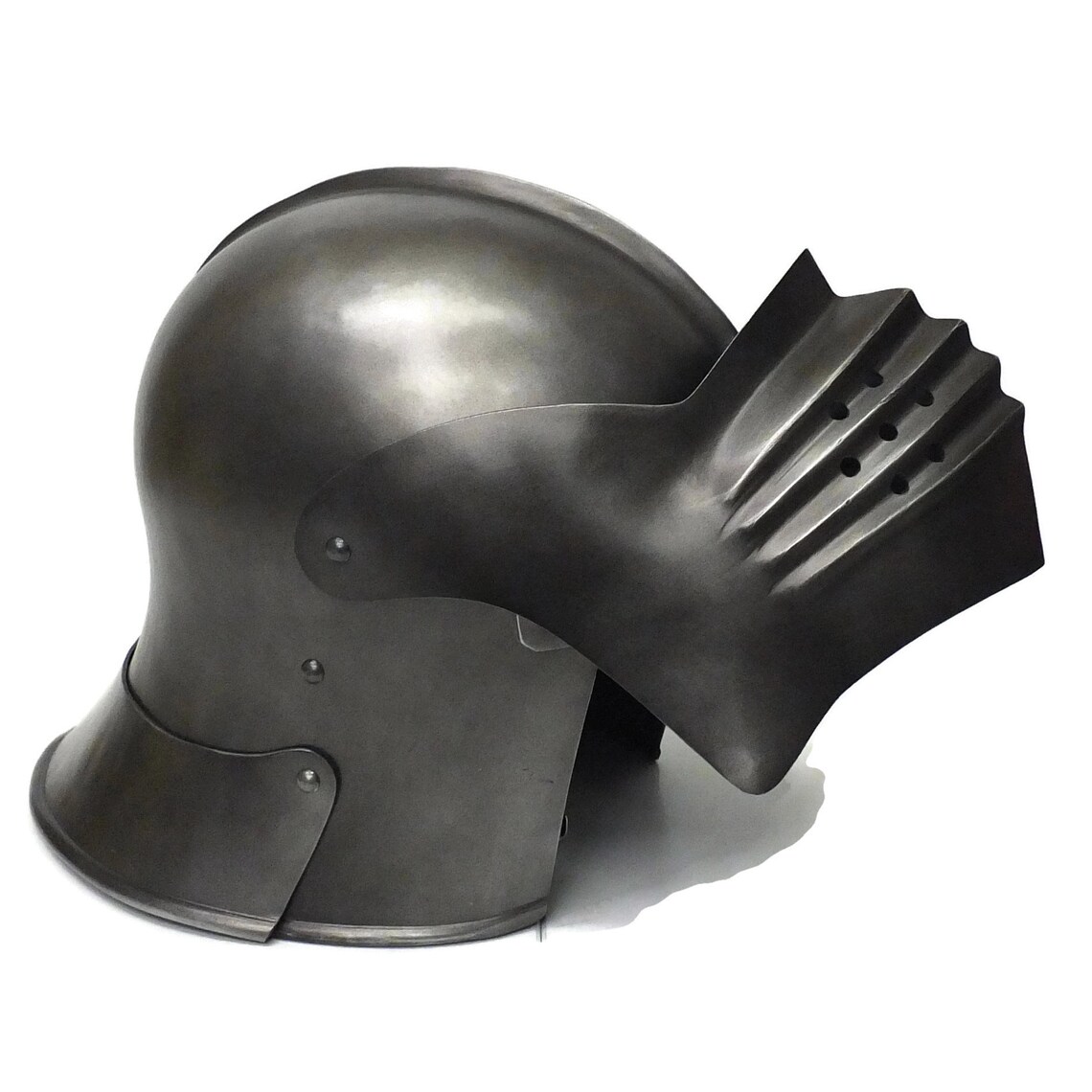 Larp Helmet Medieval Helmet Cosplay Helmet Knight Helmet Etsy