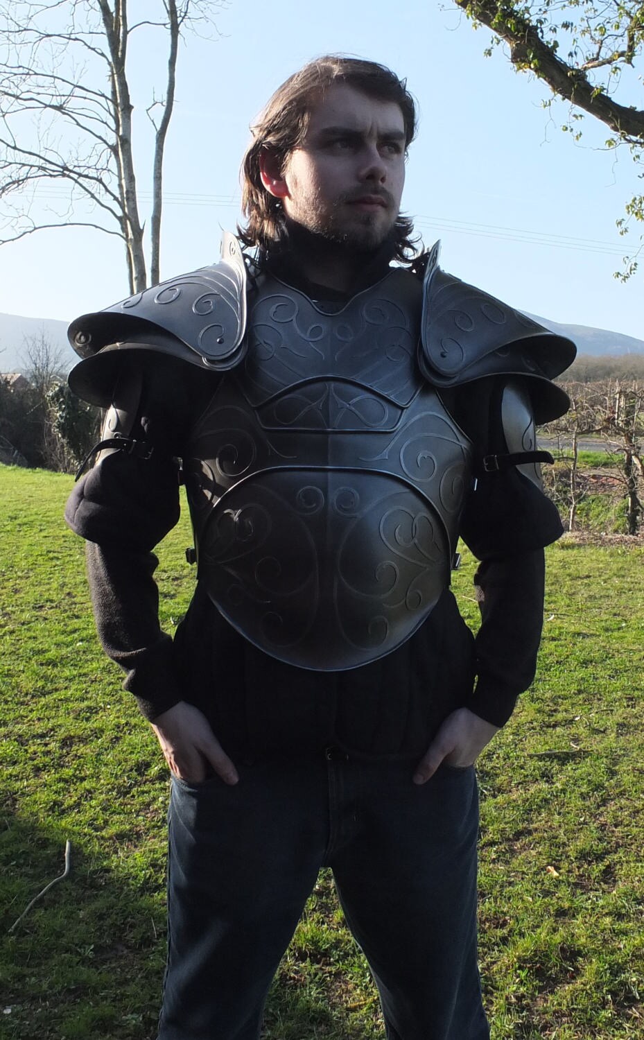 Larp Armor, Fantasy Citadel Chest Armor and Pauldrons. Cosplay Armor,  Skyrim, LOTR - Etsy UK