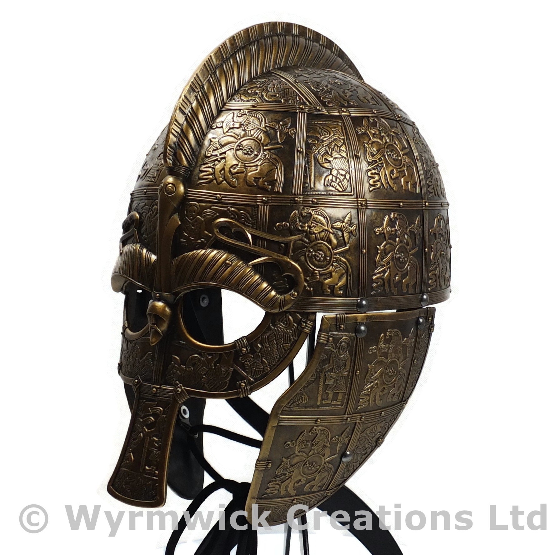 Larp Armor Anglo Saxon Vendel I helmet Cosplay helmet Etsy