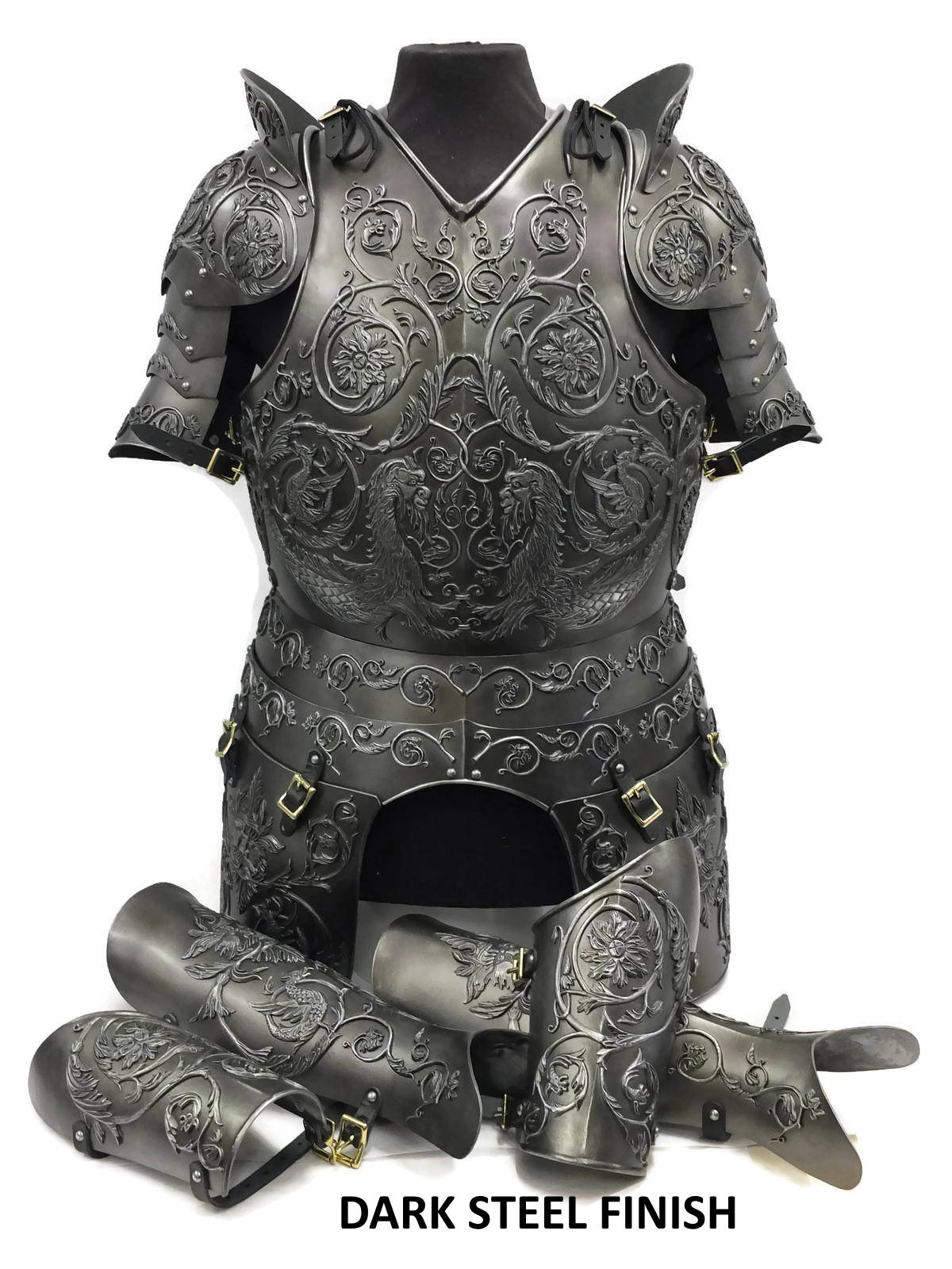 Larp Armor Renaissance Negroli Armor Set Cuirass Cosplay Etsy