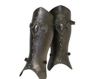 Larp Armor Charnel Greaves legs