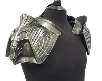 Larp Armor, Fantasy, Eagle pauldrons, shoulder armor, cosplay armor, cosplay armour, Skyrim, TES