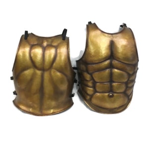 Larp Armor Muscle breastplate, cuirass, body armour, roman, greek, medieval armor, SCA, LRP