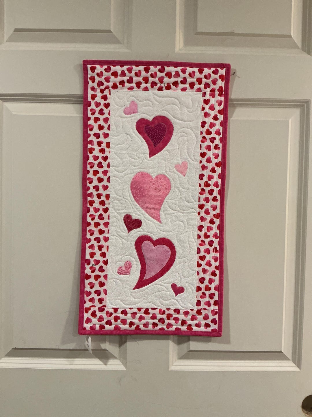 988B BEST Free Shipping Valentines Day Table Runner or Quilted Wall ...