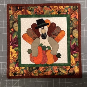 972 BEST Thanksgiving Turkey quilt wall hanging fall wall decor